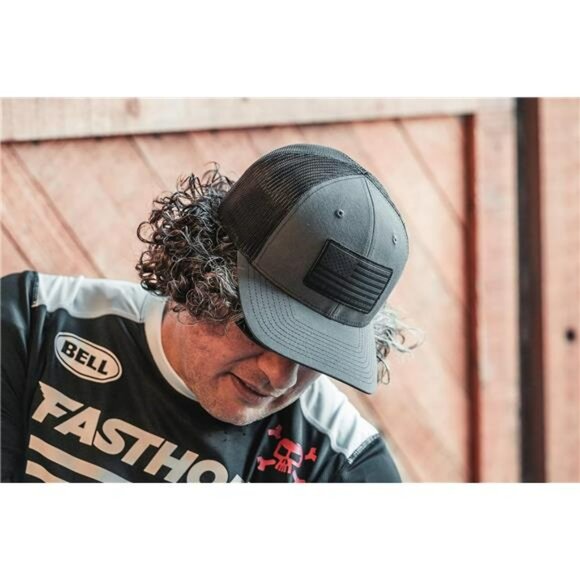 Trucker Hat Snapback Mesh Back Adjustable Baseball Cap One Size Fits Most - Picture 3 of 5